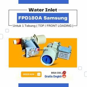 Selenoid Water Inlet Valve Mesin Cuci 1 Tabung Samsung Top Loading Front Loading