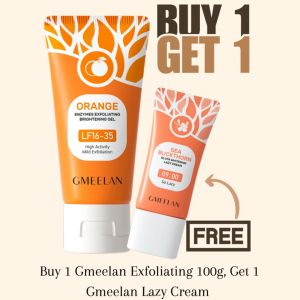 Buy 1 Gmeelan Exfoliating 50g Get 1 Gmeelan Lazy Cream