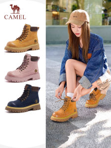 CAMEL | Insulated Outdoor Hiking Boots Womens Yellow Short Boots