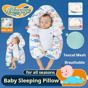 Aoduoyaya Baby Shaped Pillow Correction Anti Deviation Head Type Newborn Baby Comfort 0 To 6 Months 1Year Old Breathable