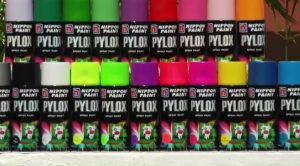 Nippon Pylox Spray Paint 400cc. Fluorescent