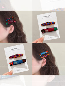 PINK EMPRESS | Love Shaped Side and Forehead Hair Clip