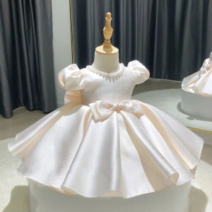 Girls Dress Princess Dress Pettiskirt Childrens Little Girl Costume for Piano Performance Birthday Full-Year Flower Girl Wedding Dress New