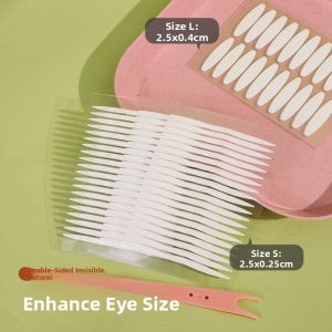 MONLEYTA | Lace Double Eyelid Tape Invisible Natural Adhesive For Swollen Eyes Water Activated Stickiness Good Manly Brand MONLEYTA