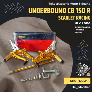 Footstep Underbound CB 150 R Scarlet Racing