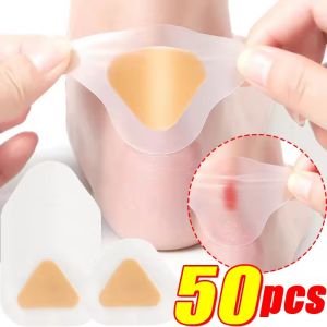 50Pcs Transparent Gel Heel Protector Foot Patches Adhesive Blister Pads Heel Liner Shoes Stickers Pain Relief Plaster Foot Care Cushion Grip