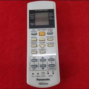 Remot Control AC PANASONIC INVERTER ECO PATROL E ION Original