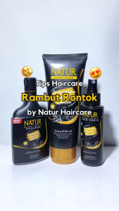 Shampoo Natur Ginseng Extract 140ml Anti Hair Fall Deep Conditioning / Sampo Perawatan Rambut Rontok