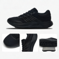 adidas | รองเท้าวิ่งสำหรับผู้ชายสีดำ ระบายอากาศได้. 
