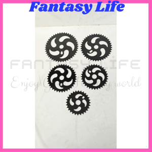 Fantasy Piring gir motif NARUTO piringan gir 28T 32T 36T 40T 44T sepeda BMX model engkol gir langsung