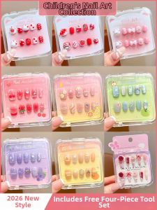 CHUBEISHI | Elegant and Whitening Non-toxic Childrens Wearable Nails