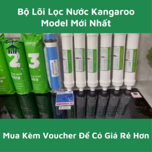 (Chào Sàn) Bộ 9 Lõi Lọc Kangaroo Chính Hãng Dành Cho Các Model Hydrogen 9 Lõi KG100HQUV KG100HA KGHP12 KG100HB...
