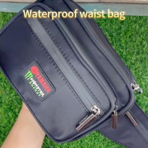 【READY STOCK】YAMAHA HONDA Motor Rider’s Waterproof Pouch Bag Waist Bag Sling Shoulder Chest Bag Beg kalis air Lelaki