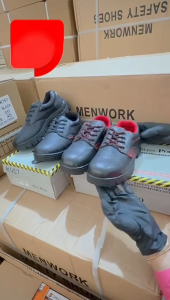 Original Swiss Polo Men Women Safety Boot/Shoe Low Cut Safety Boot Kasut Safety Lelaki Perempuan