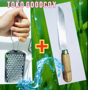 Parutan Sayur Buah Stainless & Pisau Stainless Berkualitas