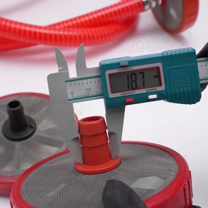 KOSSO ที่กรองน้ำ ตัวกรองน้ำ ต่อกับสายยาง 4หุน/6หุน/1นิ้ว ที่กรองน้ำจุ่มถัง สายพ่นหมอกตัวกรองน้ำแบบจุ่มถัง ตะแกรงกรองฝุ่นเครื่องฉีดน้ำแรงดันสูง FPB