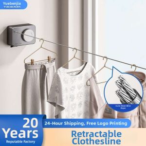 Stainless Steel Retractable Thickened Indoor Drying Rope