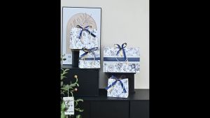 PB088 Flower – PAPER BAG PREMIUM JUMBO MINI MOTIF SKETCH FLOWER BUTTERFLY GOODIE BAG HADIAH GIFT BIRTHDAY HAMPERS