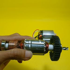 Armature Angker Rotor For Mesin Bor 10mm Maktec MT 60 MT60 Makita M0600B Asli Original