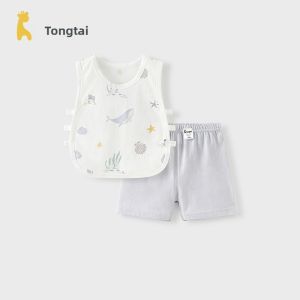 Tongtai | Quần Áo Bé Trai/Bé Gái Mỏng Cotton Để Mặc Nhà