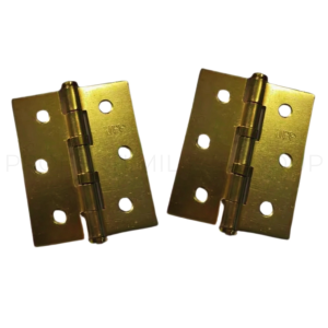 Engsel Plat Pintu Jendela Warna Gold 3" inch - Kuat Anti Karat Pemasangan Mudah