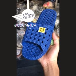 Dép lỗ đan đi trong nhà tắm - Nhựa Dẻo PVC không thấm nước