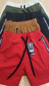 Trendy Breathable Quick Dry Plain Fashion Sports Shorts For Men 6605 Top Design With Zipper 2 Pocket