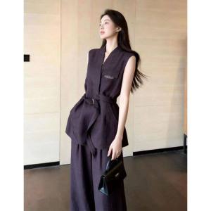 LIANGYILAILIN | Luxury Summer Vest and Trousers Set