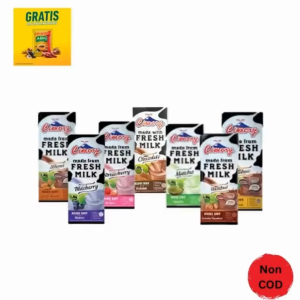 Cimory Susu  UHT Milk  250 ml / UHT Fresh Milk  / UHT Cimory  ukuran Besar