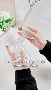 Dr.isla Pompa ASI Elektrik Rechargeable Portable Tanpa Kabel Painless Alat Pumping asi elektrik wireless Daya Hisap Kuat 3 Modes & 9 Gears EB11 Wireless Portable Single 180ml Pemompaan tanpa rasa sakit BPA Free Electric Breast Pump