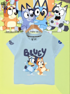 RuiYi | Family Cartoon Patterned T-Shirt Cotton