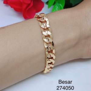 Gelang Rantai Perhiasan Aksesoris Lapis Emas Titanium Tembaga Xuping Terpopuler