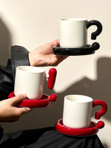 TREEJACK | Aesthetic Couple Matching Ceramic Mug Gift Set