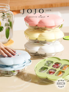 Mini Ice Tray 6 Compartment Green Ceramics Holy Grail for Making Ice Blocks Kitchen Cooking Utensils Mr Grocery Brand