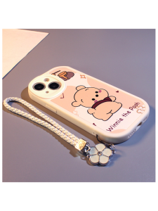 Pooh Bear Chapa Dog for Huawei Honor 90 Phone Case 80gt New Women 70proplus Internet Celebrity 60se Best Selling 50 Cartoon V30 Cute 20 Niche Style X40 Lanyard 9x/8x Full