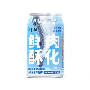 YOOIU | Thức Ăn Mèo Thịt Tươi 88% Chế Biến Giòn 135g