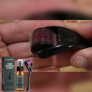 【BUY 1 TAKE 1】Beard Growth Roller Set For Men 30ml Beard Spray Set Beard Roller Nourishing Enhancer Beard Oil Spray