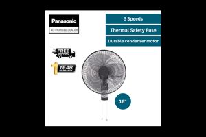 Panasonic Electric Wall Fan 16 Inch 18 Inch 3 Blade 3 Speed Energy Efficient Kipas Dinding 3 Bilah Tiga Mod Kelajuan Jimat Tenaga