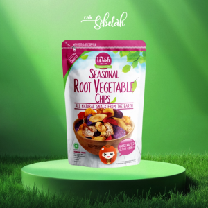 Bundle 3pcs - Woh Root Vegetable Chips 50g | Keripik Umbi Gluten Free