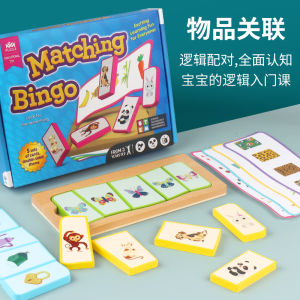 Kindergarten Language Area Toys Material Regions Early Education Puzzle Matching Pairing Wooden Blocks for Children under 7
