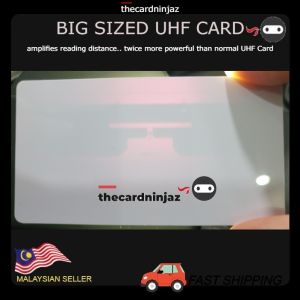 TCNGV Big Sized UHF Card 915MHZ ISO18000-6C 9654 PVC Card EPC GEN2 Twice More Powerful than Normal Card