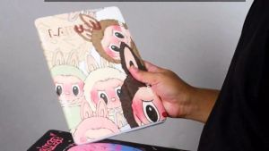 Casing Ipad 360° Rotate Flip Case 10 2022 | Ipad 789 102 | Ipad Air 1 /2 | Ipad Air 4 Air 5 Acrylic Crystal Clear Case Putar TP 301