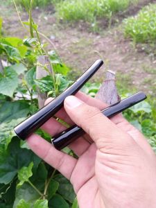 Once/pipa kayu gali kelor hitam 10cm