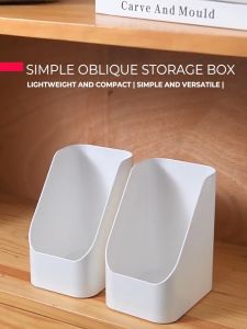 Mini Desktop Storage Box Space Saver Sorting Organizer Multifunctional Cabinet Storage Simple Plastic Container Bins