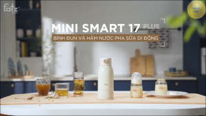 Bình Đun Sôi & Hâm Nước Pha Sữa Di Động Fatz Baby MINI SMART 17 PLUS - Bảo Hành Chính Hãng 12 Tháng