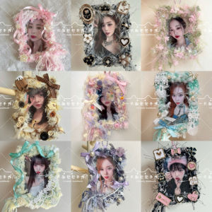 Hand Knitted Acrylic Card Holder DIY Finished Product Guka Small Card Storage Brick Mixed Material in Stock Cartoon Anime Surroundings