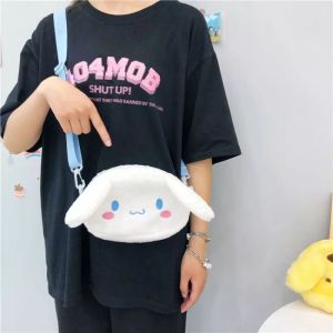 Tas Ransel Boneka Karakter Sanrio kuromi melody terbaru tas sekolah