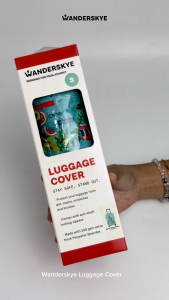 Wanderskye Luggage Cover I Map of the Philippines