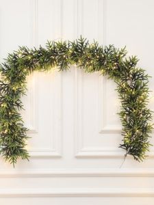 Christmas Decorations Encrypted PE Flocking Snow Christmas Rattan Window Door Hotel Mall Railing Handrail Pendant