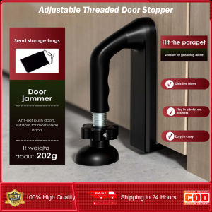 ⚡️Local Warehouse+COD⚡Adjustable Threaded Door Stopper Bed Frame Anti-Vibration Tool Beds Cabinets Sofas Protection Tool Home Wall Door Stopper